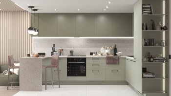 Тренды и новые цвета в дизайне современных кухонь в 2023 году в Плотниково - plotnikovo.mebel54.com | фото