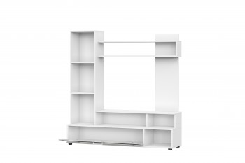 Мебель для гостиной "МГС 9" Белый / Цемент светлый в Плотниково - plotnikovo.mebel54.com | фото