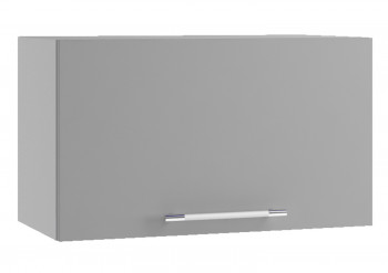 Ройс ПГ 600 Шкаф верхний горизонтальный (Графит софт/корпус Серый) в Плотниково - plotnikovo.mebel54.com | фото