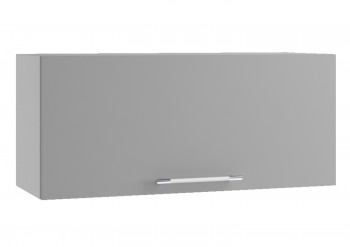 Ройс ПГ 800 Шкаф верхний горизонтальный (Графит софт/корпус Серый) в Плотниково - plotnikovo.mebel54.com | фото
